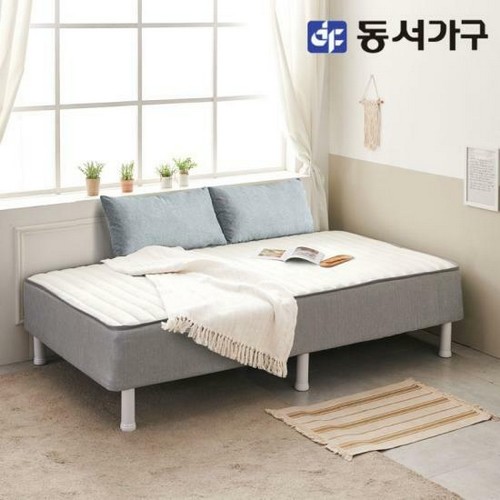 동서가구 솔트 심플 일체형 침대 SS (본넬스프링)_이미지