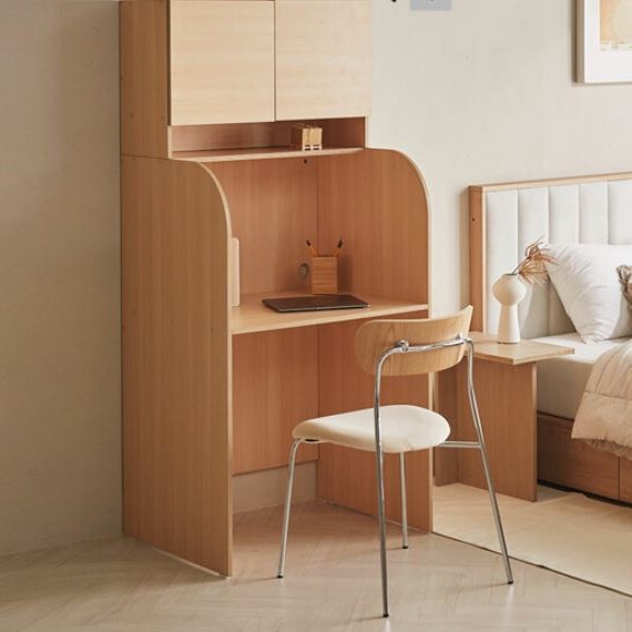 장인가구  토모 집중력 일체형 독서실 책상+상부수납장 (800x600)