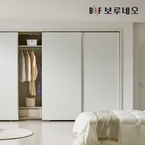 BIF보루네오 히든 슬라이딩 붙박이장 (360cm)_이미지