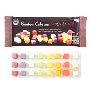 레인보우큐브믹스 치즈 80g