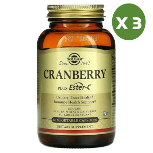 솔가 크랜베리 플러스 Ester-C 60캡슐 (3개)