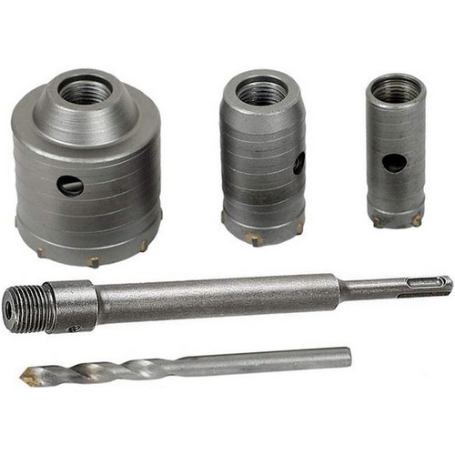 SDS PLUS 콘크리트 홀쏘세트 BSH-4P