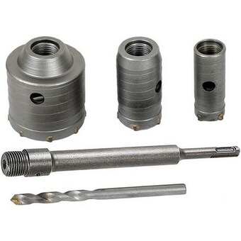 블루팩 SDS PLUS 콘크리트 <b>홀쏘</b>세트 BSH-4P