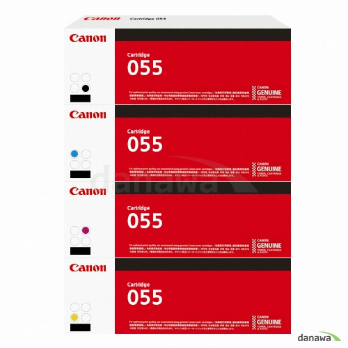 Canon 정품 CRG-055BK, CRG-055C, CRG-055M, CRG-055Y 4색 세트이미지입니다. 누르면 해당 게시물로 새창이동합니다.