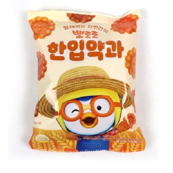 뽀로로 한입약과 120g (3개)_이미지