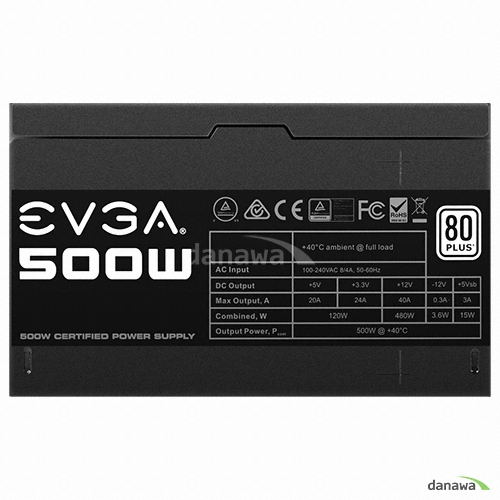 EVGA 500 W1 80PLUS_이미지