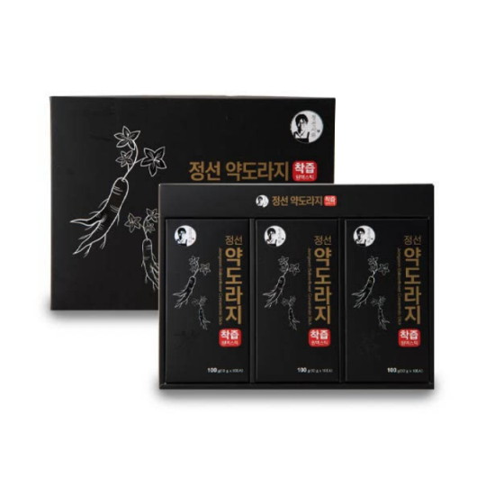 정선아라리한과농원영농조합법인  정선 약도라지 착즙 원액스틱 10g 30포 (1개)
