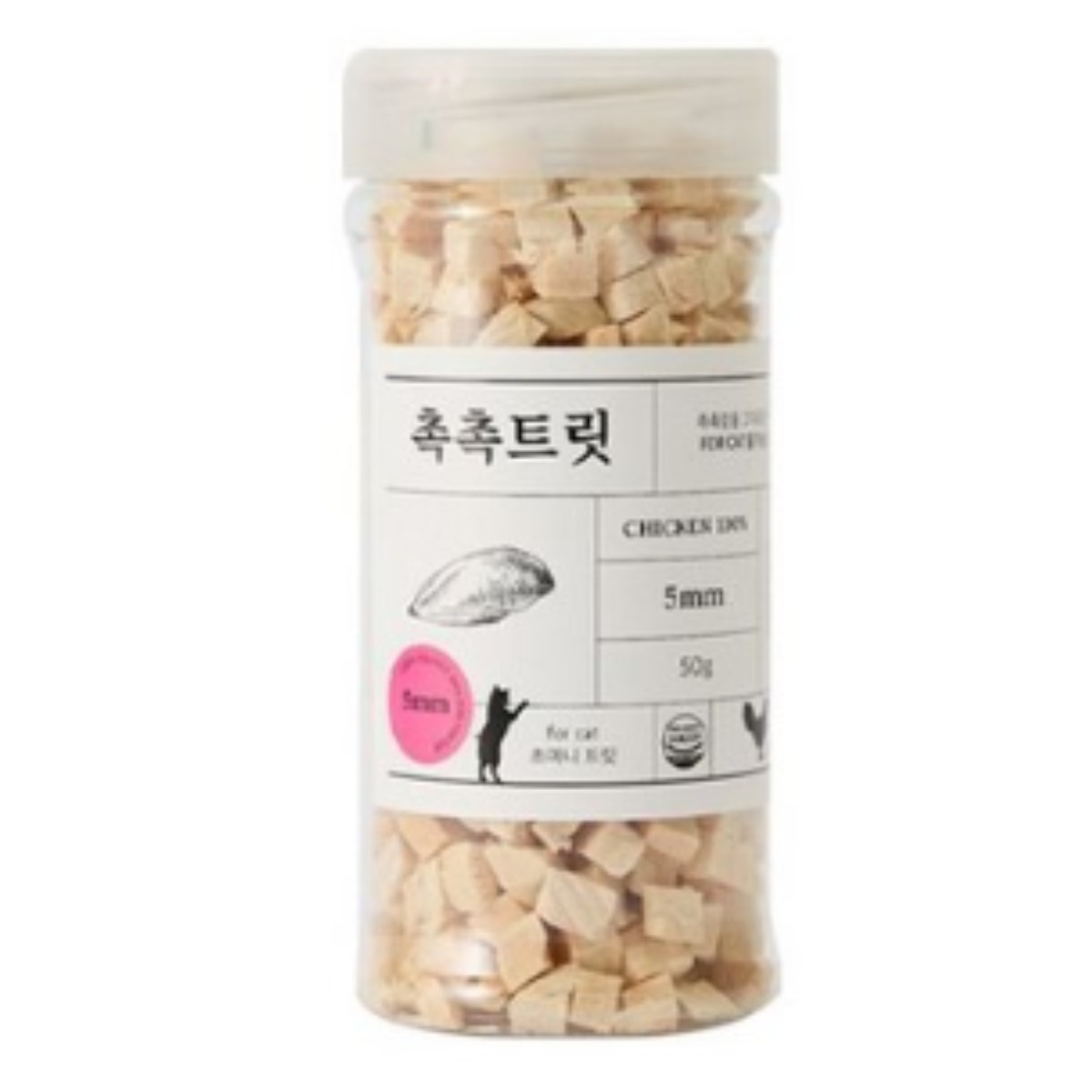 촉촉트릿 for cat 초미니 트릿 닭가슴살 50g[1개]