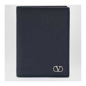 �߷�Ƽ�� ����ٴ� Vlogo Signature cardholder navy blue 8Y2P0AP1UAG/XM_VALE-M30_100