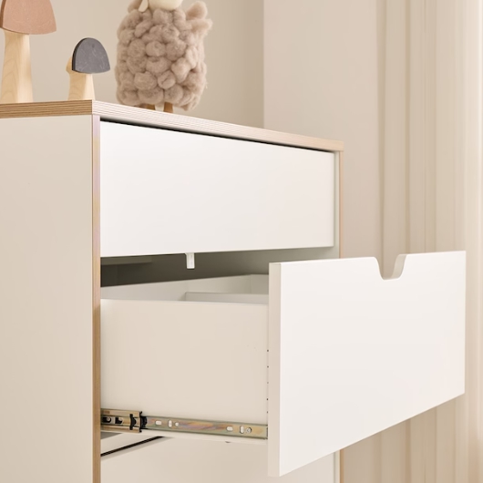 필웰 무노 와이드 5단 서랍장 900_이미지