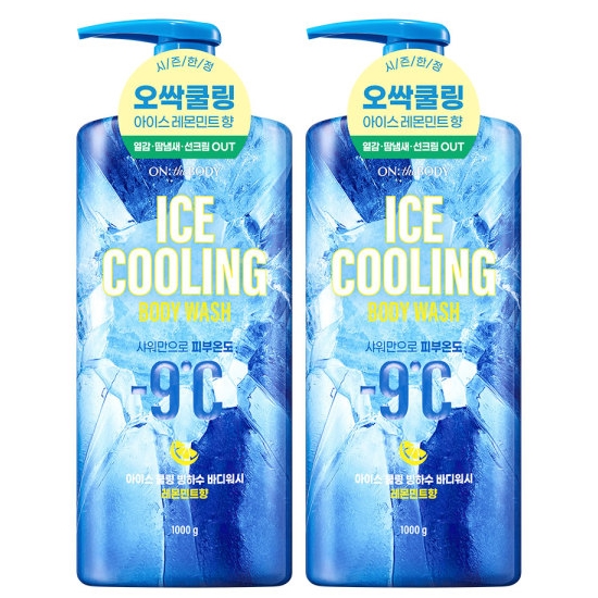 아이스쿨링 바디워시 레몬민트향 1000g