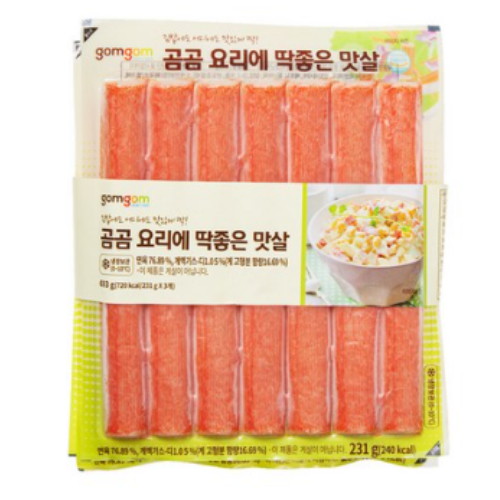 곰곰 요리에 딱 좋은 맛살 231g (9개)
