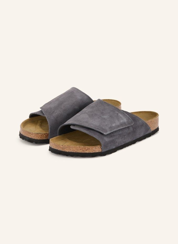  버켄스탁 Conti SOLANA LEVE CHARCOAL Slides 100313478117000