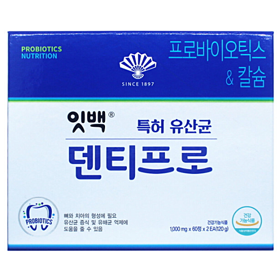 동화약품 잇백 덴티프로 120정 (1개)_이미지