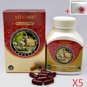 비타트리 메가 양태반 맥스 80000mg 100정 (5개)_이미지