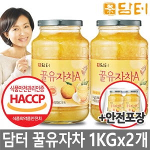 담터  꿀대추차 2kg 1kgx2병