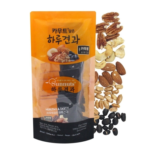 선명농수산 썬넛트 카무트 담은 하루견과 20g (10개)_이미지