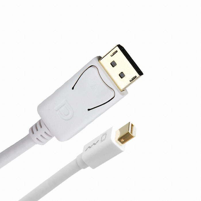 와사비망고 딴트공 Mini DisplayPort to DisplayPort V1.2 MDP-747 JETSPEED 변환 케이블 (1.8m)_이미지