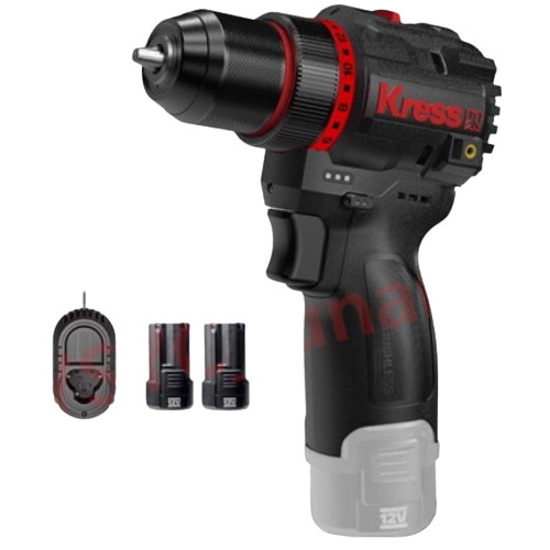 크레스 KU204 해외구매 (2.0Ah, 배터리 2개)_이미지