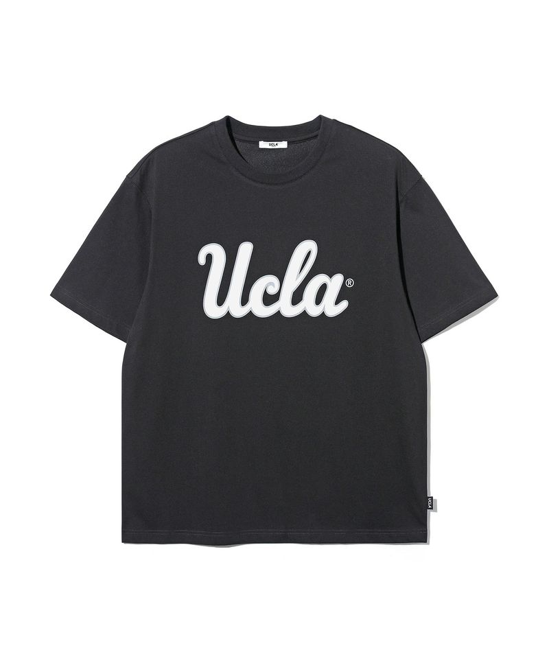 유씨엘에이 남녀공용 스크리블 오버핏 티셔츠 UC6STA7 LLL BLACK 39 LLL_이미지
