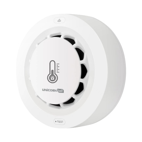 서진네트웍스 유니콘 IoT 3in1 Wi-Fi 온습도 연기감지센서 TS-S3_이미지
