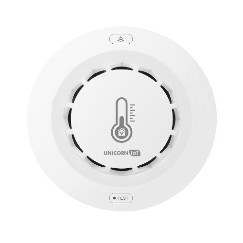 서진네트웍스 유니콘 IoT 3in1 Wi-Fi 온습도 연기감지센서 TS-S3