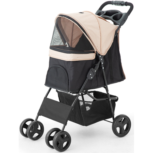  탐사 반려동물 베이직 원터치 폴딩 유모차