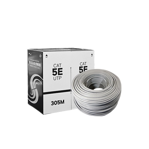 라인업시스템 LANSTAR LS-C5U305 CAT.5e UTP 랜케이블 박스 (305m, LS-C5U305G)_이미지