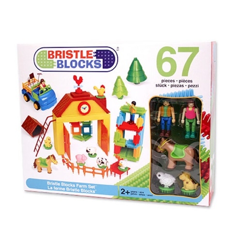 브리슬 블록 농장 놀이 세트 (67조각)_이미지