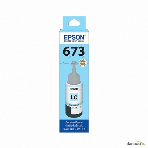 EPSON 정품 673 (T673500) 밝은파랑 [1개]