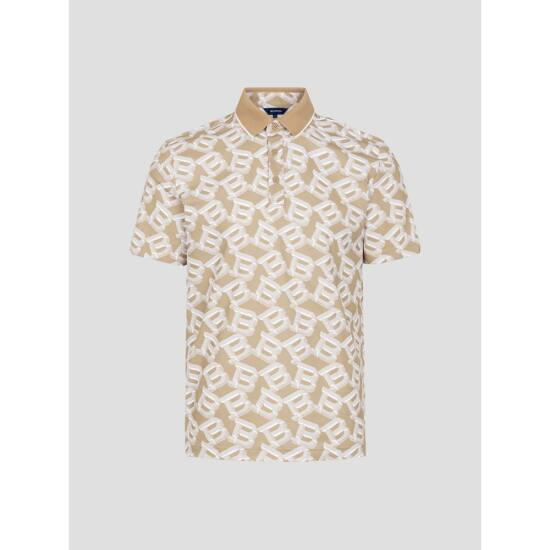 빈폴골프 모노그램 패턴 반팔 티셔츠 BJ5342B05A