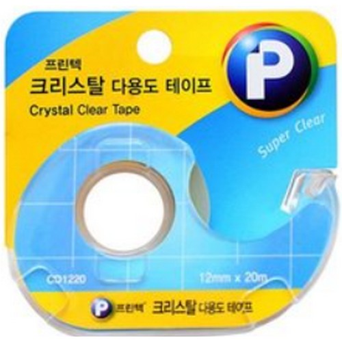 프린텍 크리스탈 테이프 CD1220 12mm x 20m (1개)_이미지