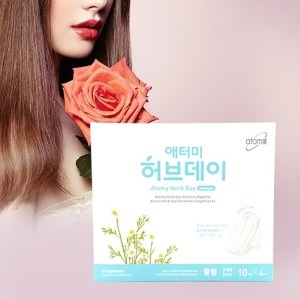 애터미 생리대/허브데이 중형1 40개