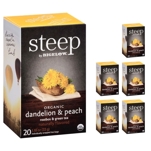 BIGELOW Steep ���� ��۷ο� ������ ���� Ƽ 20Ƽ�� 6��