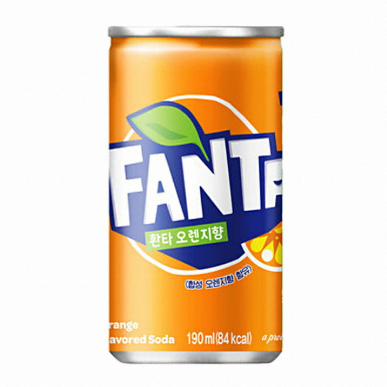 코카콜라음료 환타 오렌지향 190ml (90개)