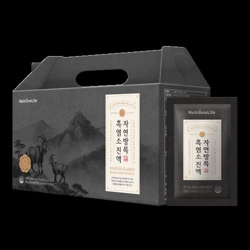 뉴트리원라이프 자연방목 흑염소 진액 70ml 30포이미지입니다. 누르면 해당 게시물로 새창이동합니다.