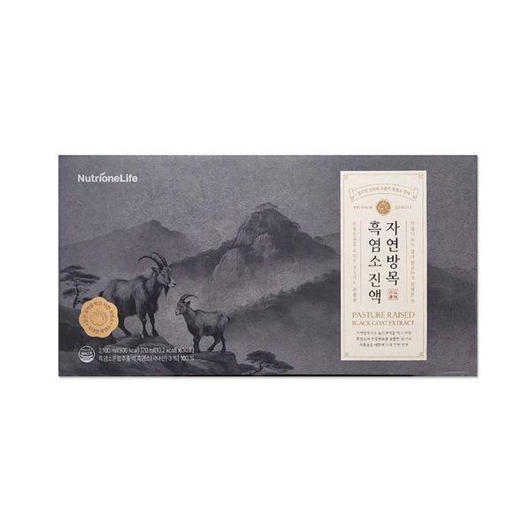 뉴트리원라이프 자연방목 흑염소 진액 70ml 30포 (1개)_이미지