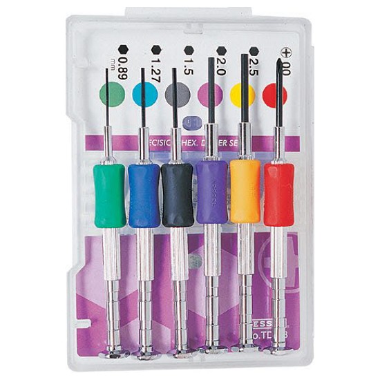 정밀 육각 드라이버 세트 TD-58 (6pcs)