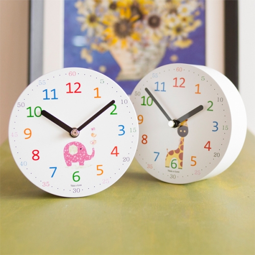 귀여운 교육용 무소음 탁상시계