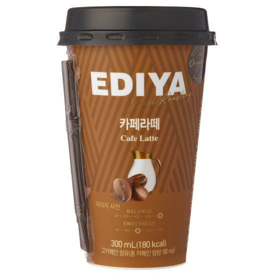 이디야 카페라떼 300ml (1개)_이미지