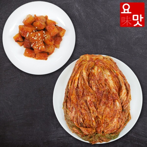푸드앰프 요맛김치 감칠맛이 풍부한 전라도 포기김치5kg + 깍두기1kg