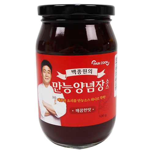 백쿡 백종원의 만능양념장 소스 매콤한 맛 500g이미지입니다. 누르면 해당 게시물로 새창이동합니다.