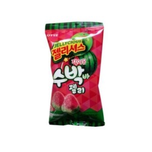롯데제과 잘익은 수박바 젤리 56g (16개)_이미지