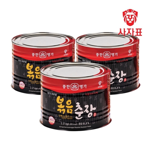 영화식품 중찬명가 사자표 볶음춘장 2.27kg (3개)_이미지