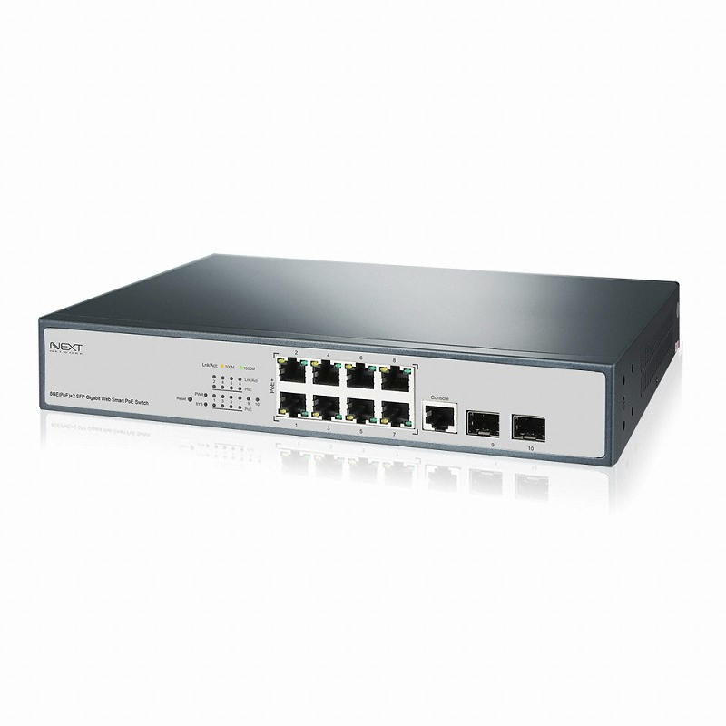 이지넷유비쿼터스 넥스트 NEXT-POE4010L2-140 PoE 스위치허브_이미지