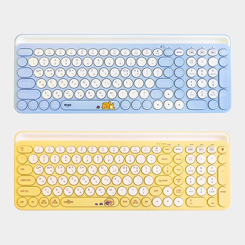퓨전에프앤씨 카카오프렌즈 KFK100C 춘식이 무선 키보드_이미지