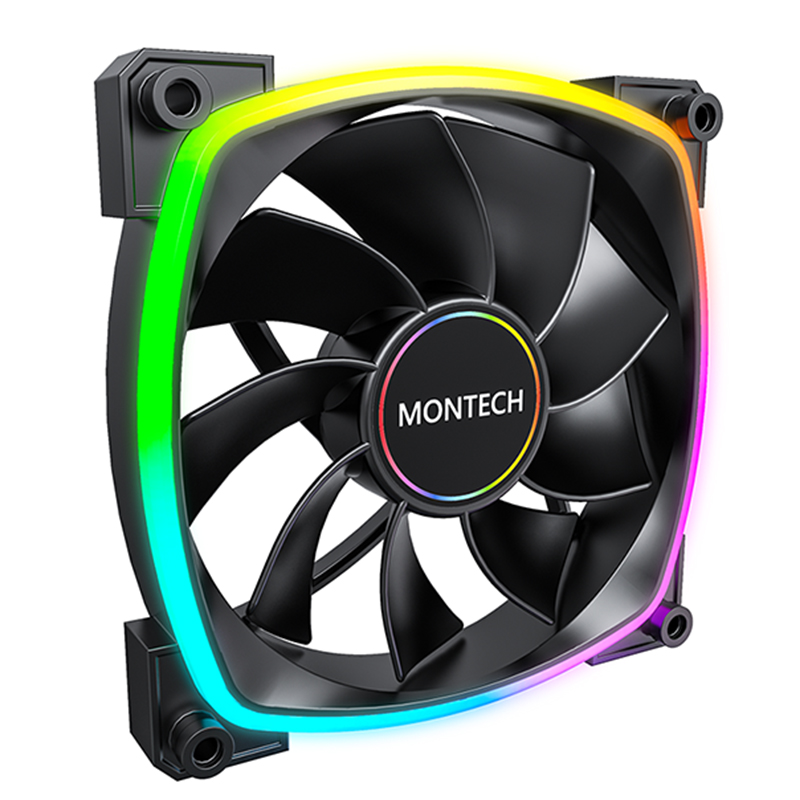 MONTECH RX140 PWM ARGB (블랙)_이미지