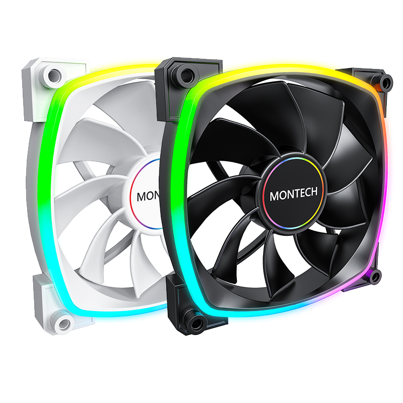 MONTECH RX140 PWM ARGB (블랙/화이트)