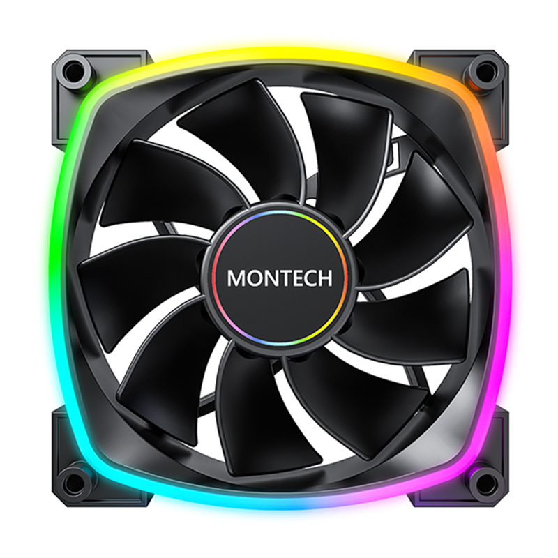MONTECH RX140 PWM ARGB (블랙)_이미지