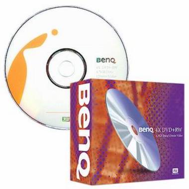BenQ DVD+RW 4.7GB 4x ��� 10��